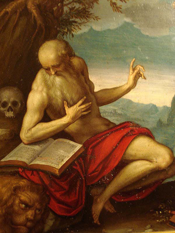 Saint Jerome in the Wilderness